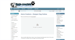 Desktop Screenshot of alexiscreationsonline.com